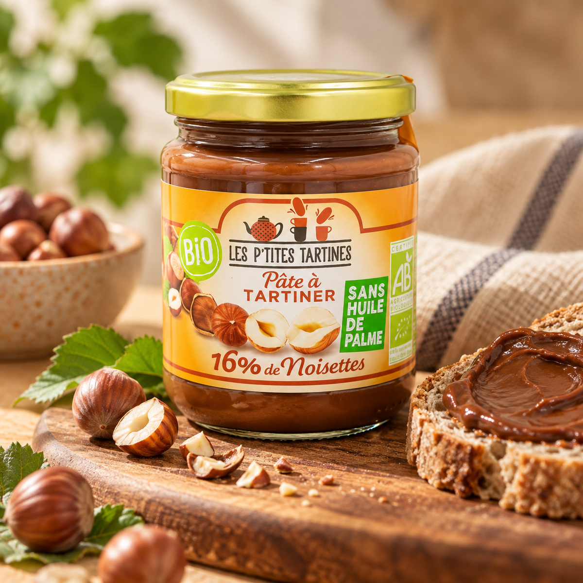Pâte à tartiner 350g bio