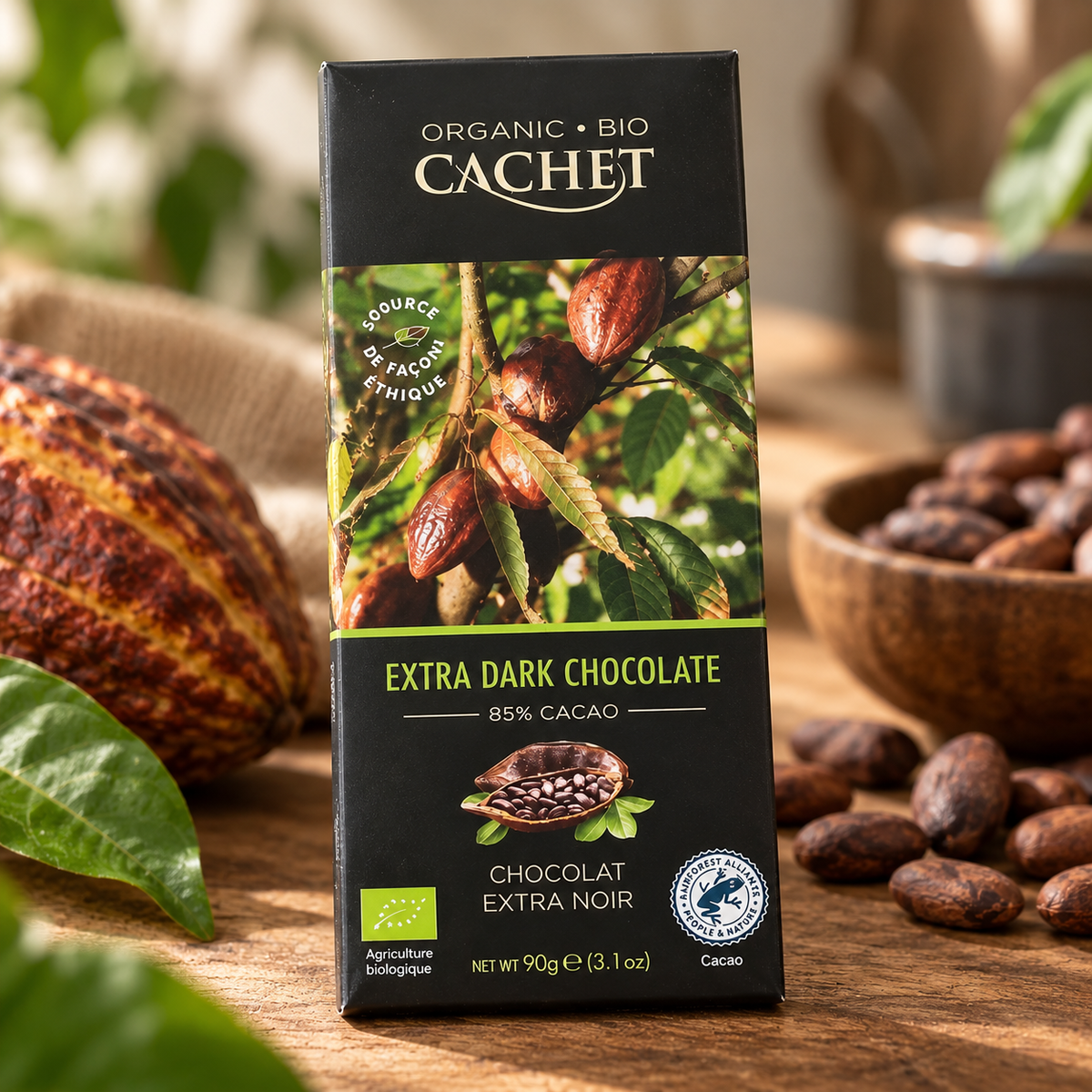 Chocolat noir 85 % Tanzanie 90g bio