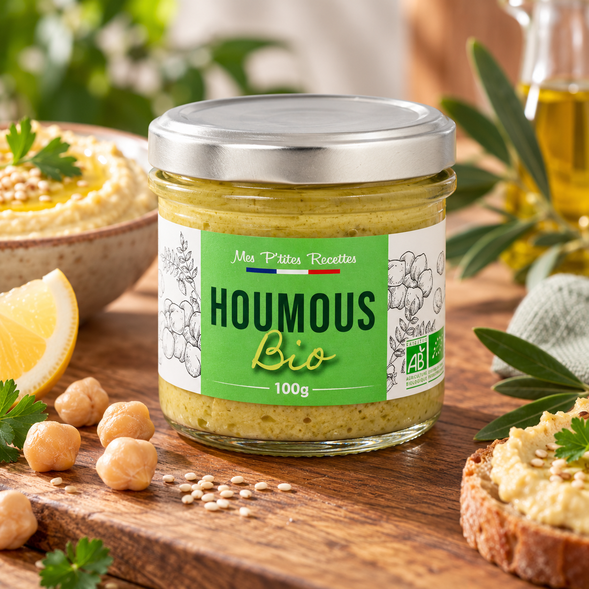 Houmous 100g bio