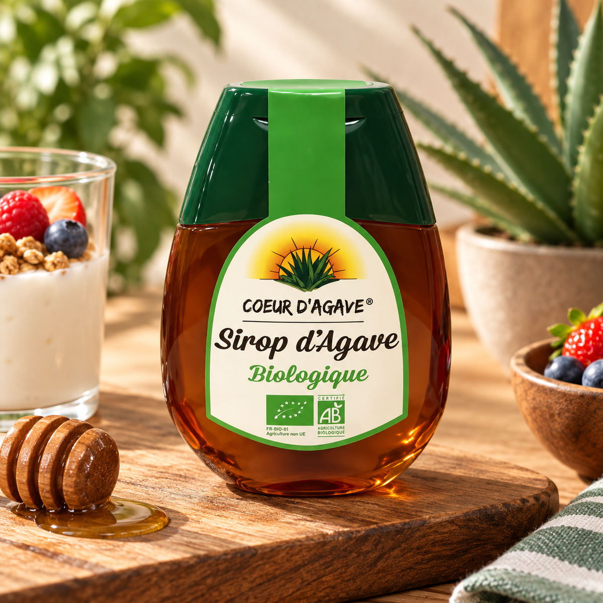 Sirop d'agave 250g bio