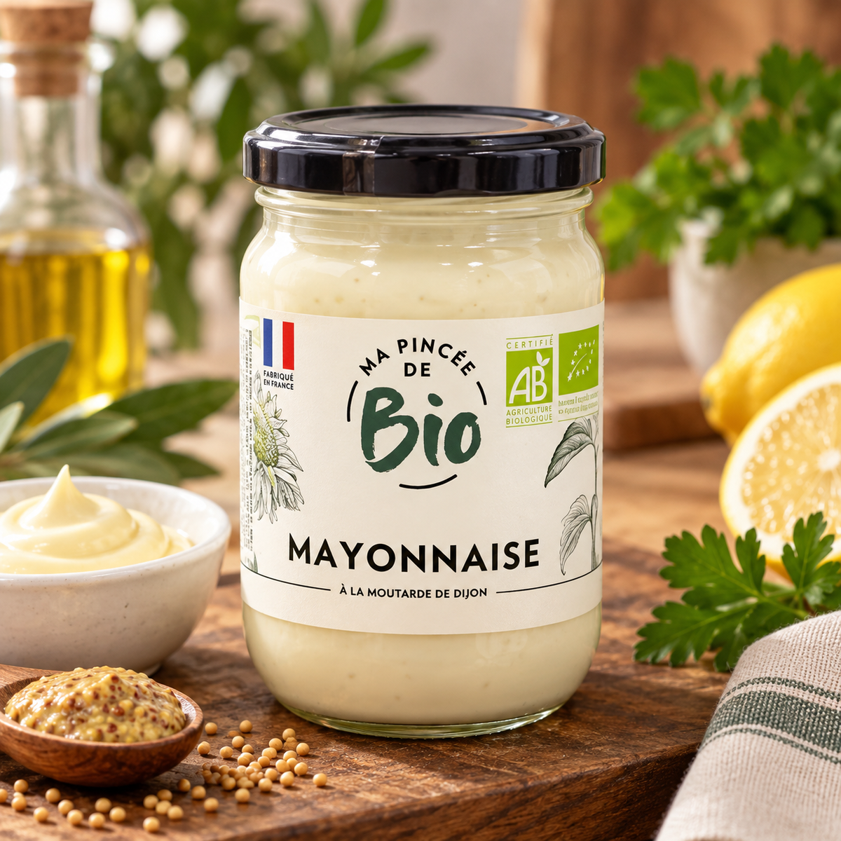 Mayonnaise 185g bio