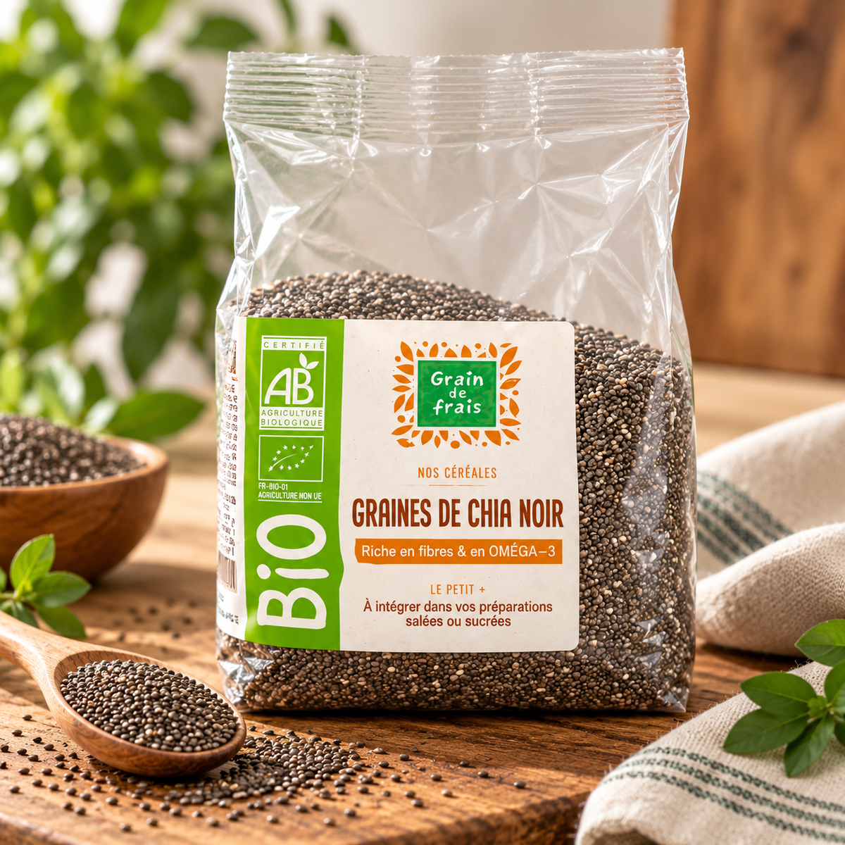 Graines de chia 250g bio