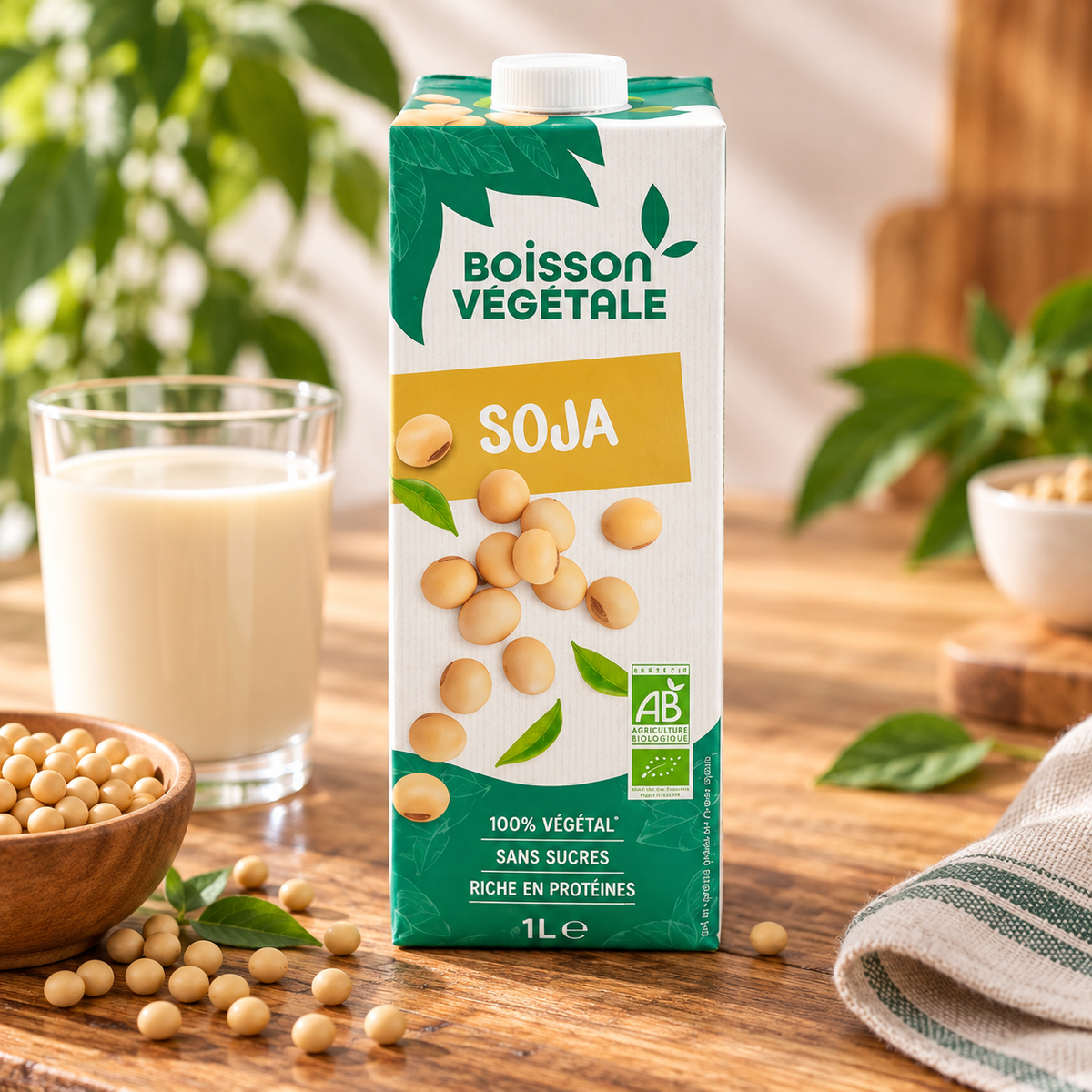 Boisson végétale soja 1L bio